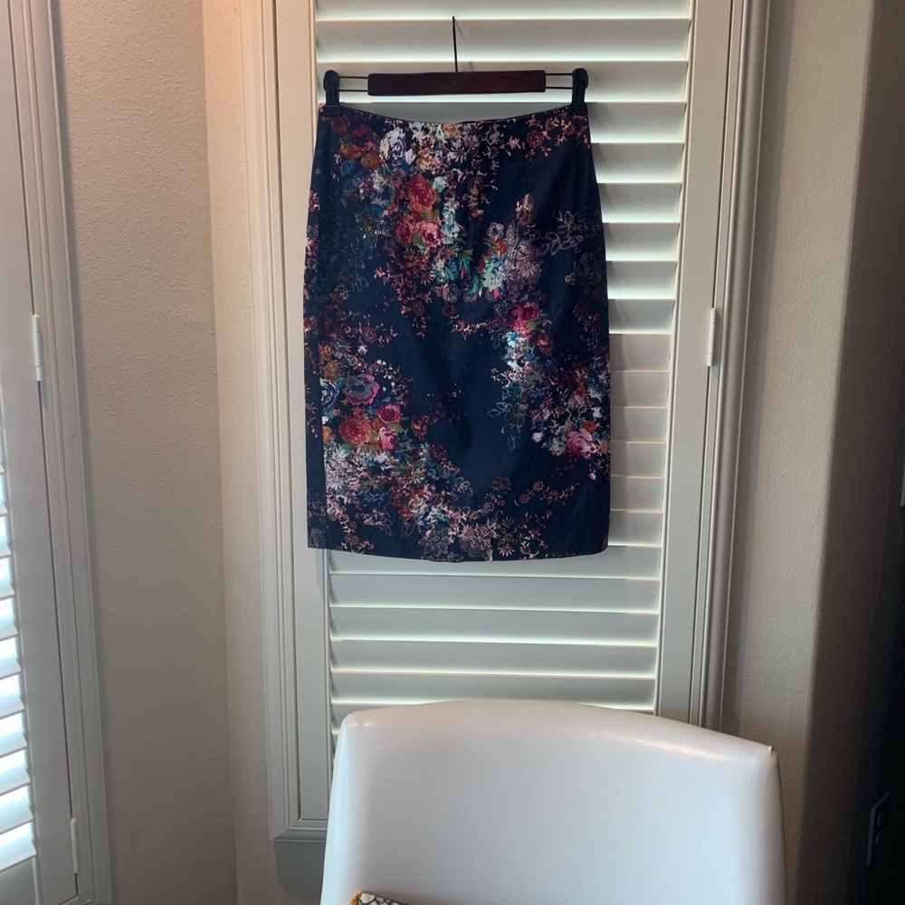 Anthropology Floral Skirt BRAND NEW NEVER WORN